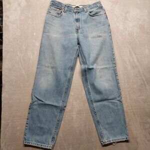 VTG Levis Mens 560 Comfort Fit Blue Jeans Mens W33 L32 Vintage Denim Casual Wear